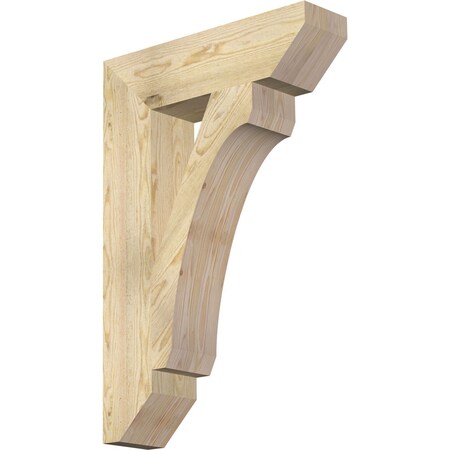Ekena Millwork Legacy Slat Rough Sawn Bracket, Douglas Fir, 6"W x 24"D x 36"H BKT06X24X36LEC06RDF